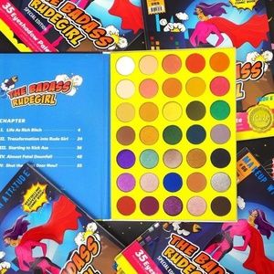 The badass rudegirls eyeshadow palette